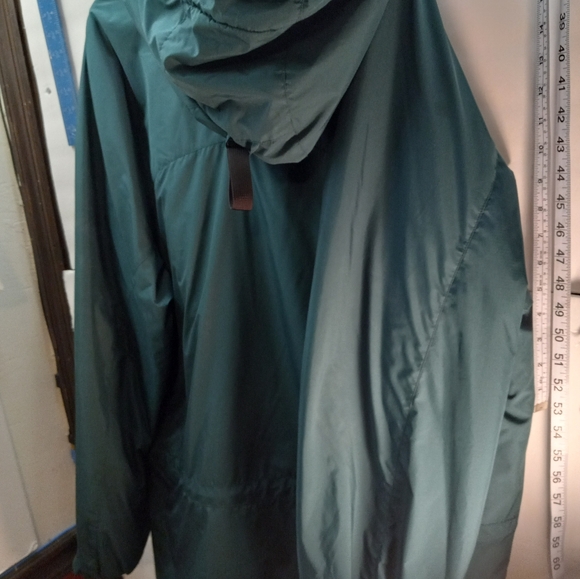 L.L. Bean Insulated Green XL Long Sleeves Hooded Pouch Front Pocket Jacket Coat - Picture 7 of 16